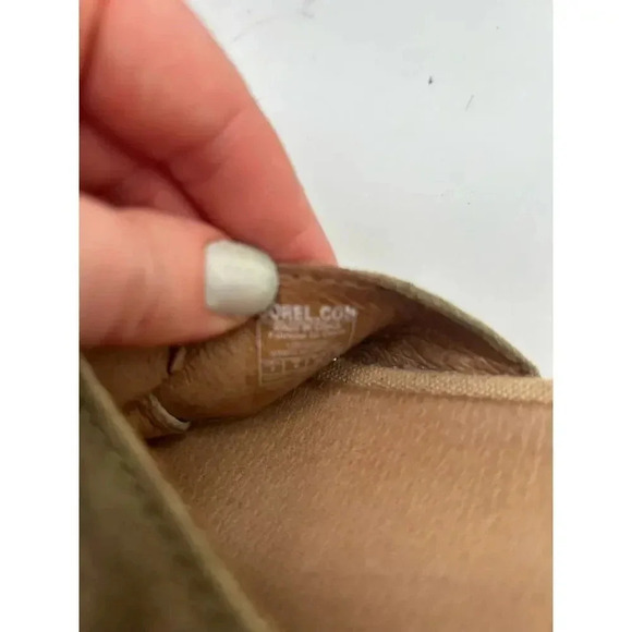 Sorel Women's Joanie II Ankle Strap sandal wedge platform  olive green size 7 - Picture 12 of 12